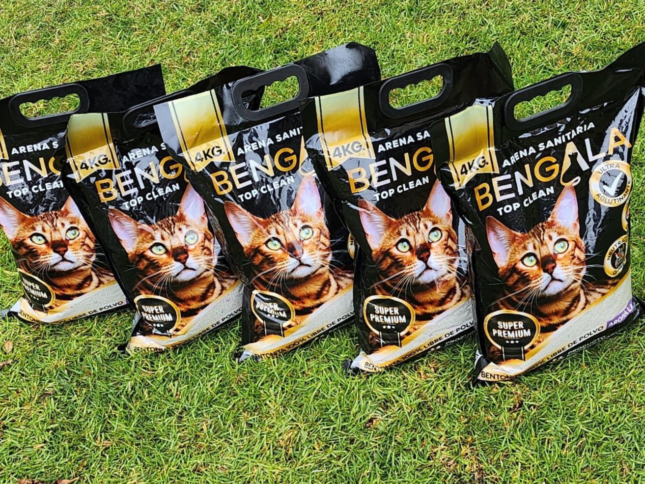 Bengala para Gatos Arena Aglutinante Lavanda 4 kilos